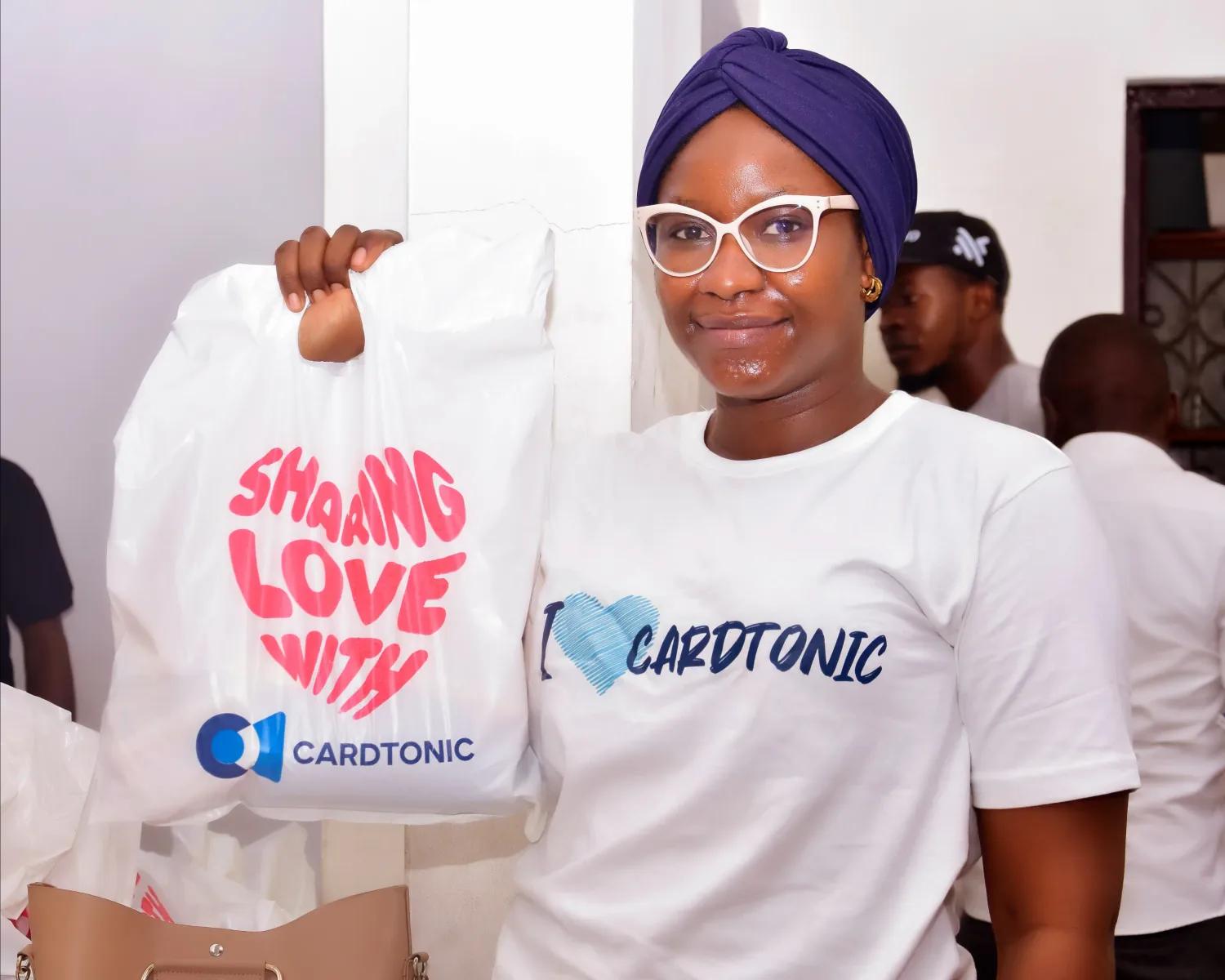 Cardtonic charity outreach