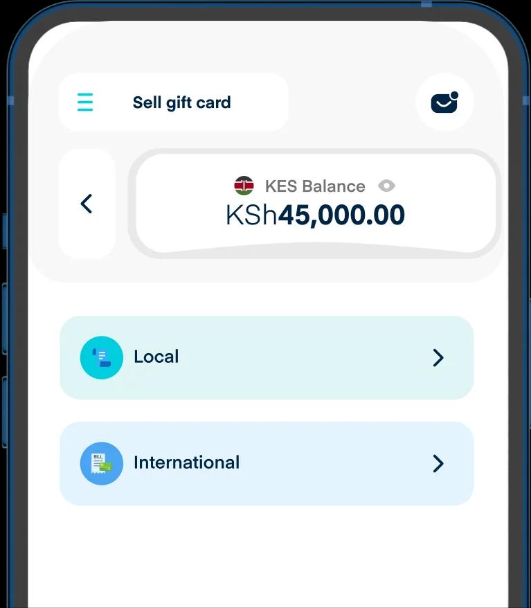 Phone showcasing feature