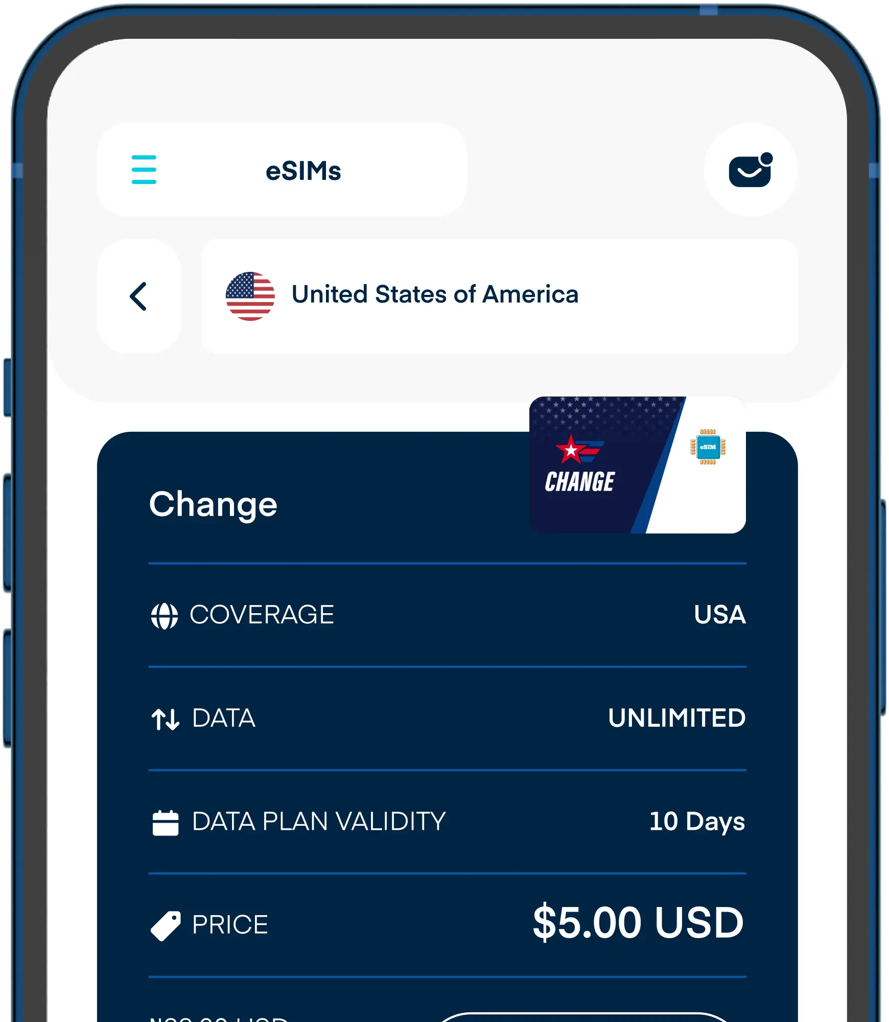 Phone showcasing feature