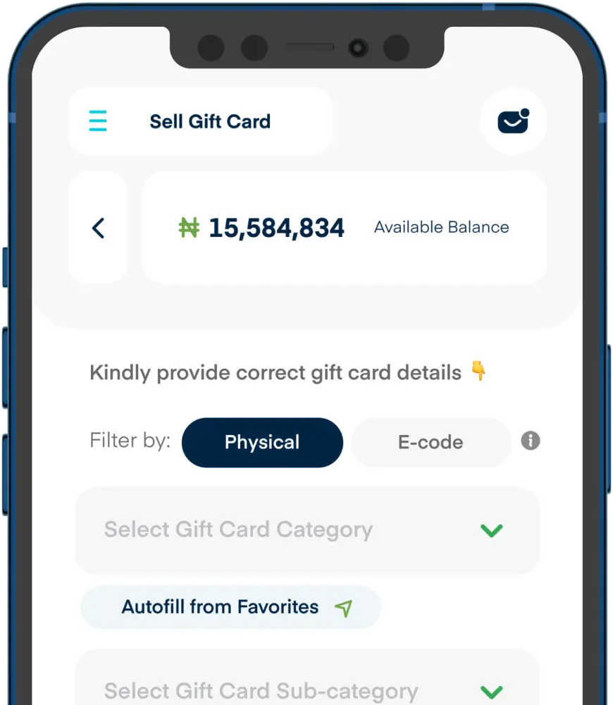 Phone showcasing feature