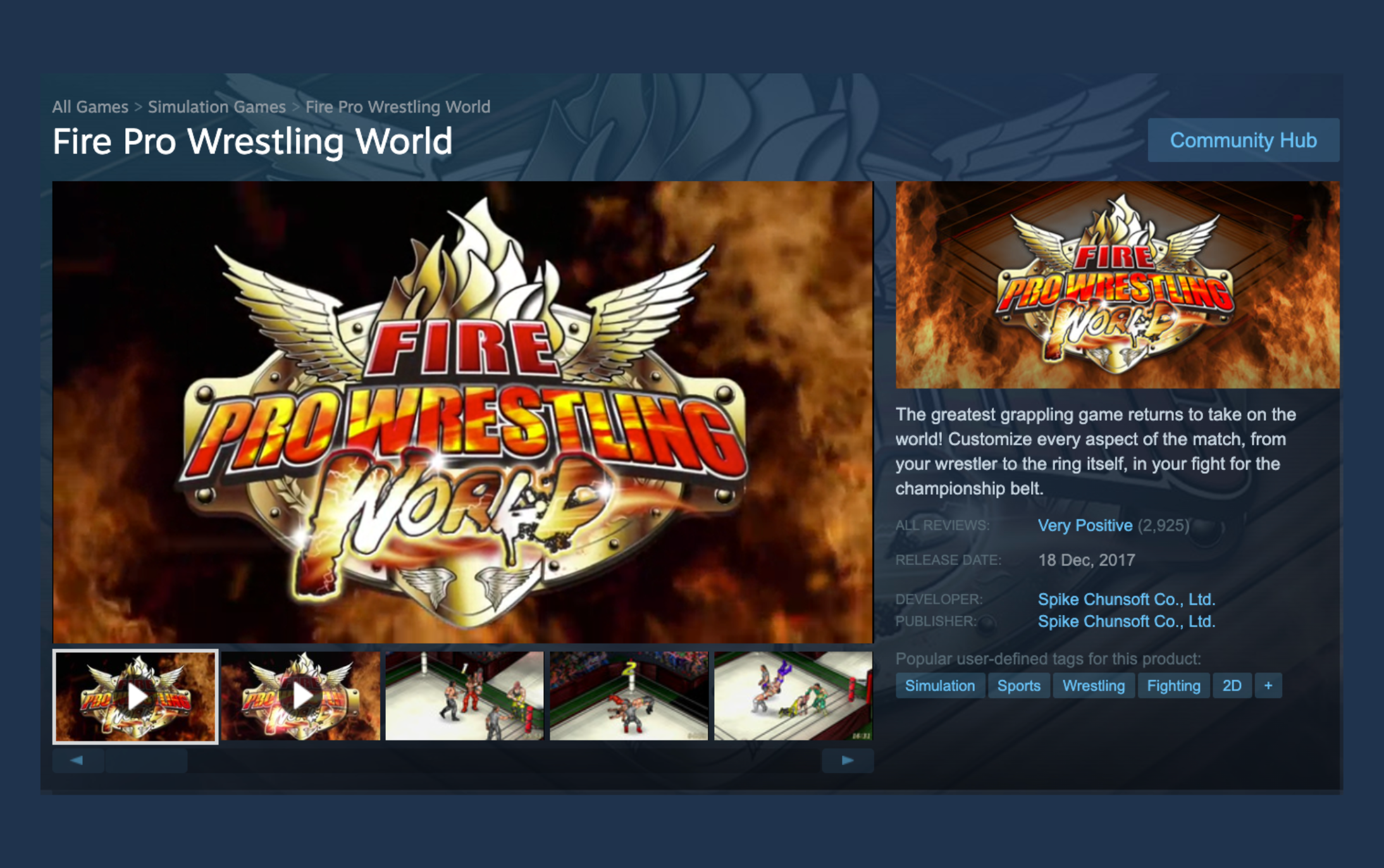 Fire Pro Wrestling World