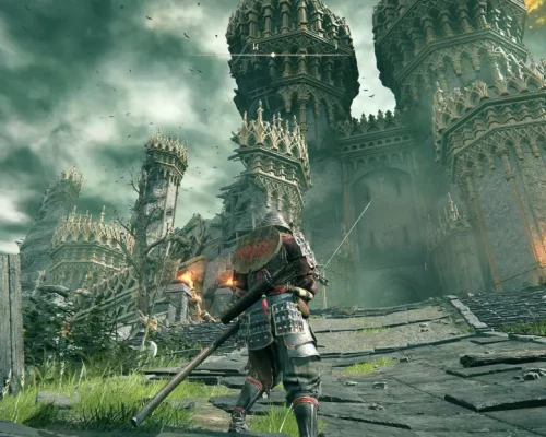 Image of someone laying elden ring