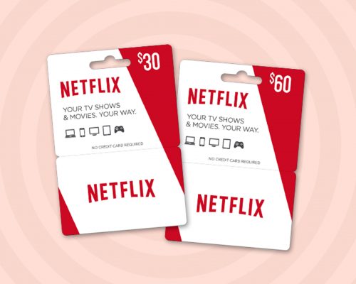 Netflix card