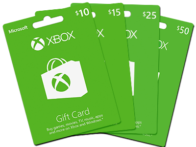 Xbox gift cards in South Africa