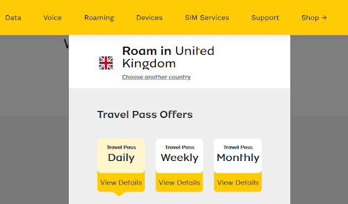 MTN data roaming