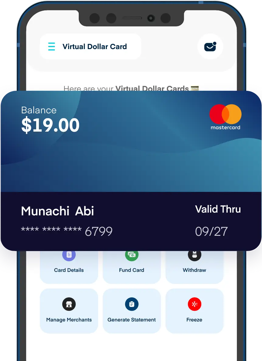 Virtual Dollar Cards